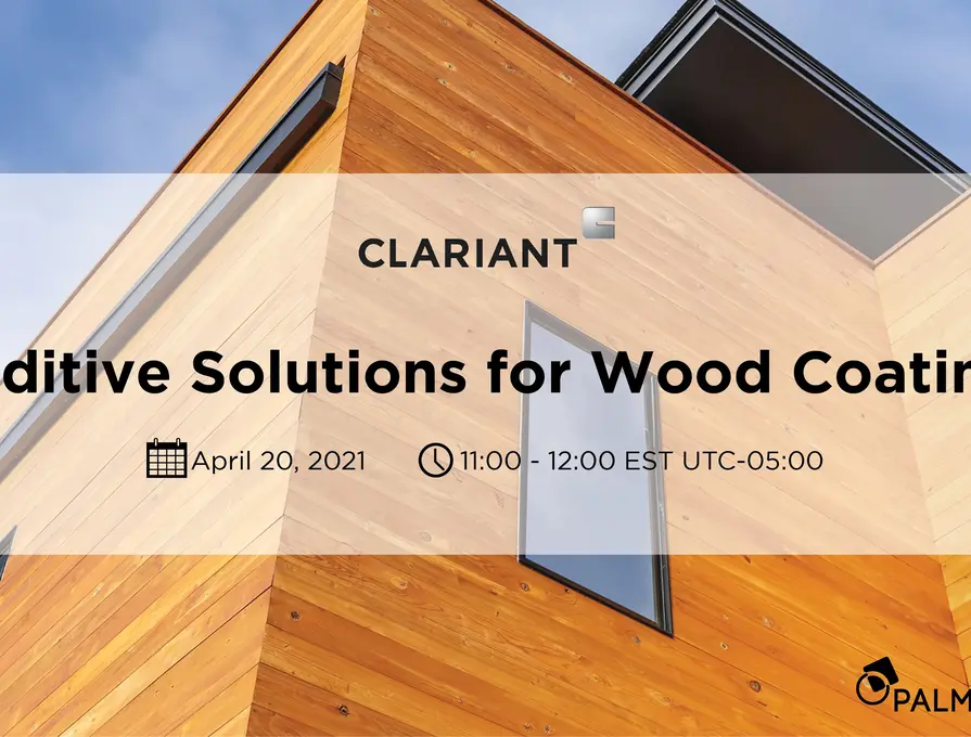 Additive Solutions for Wood Coatings Webinar