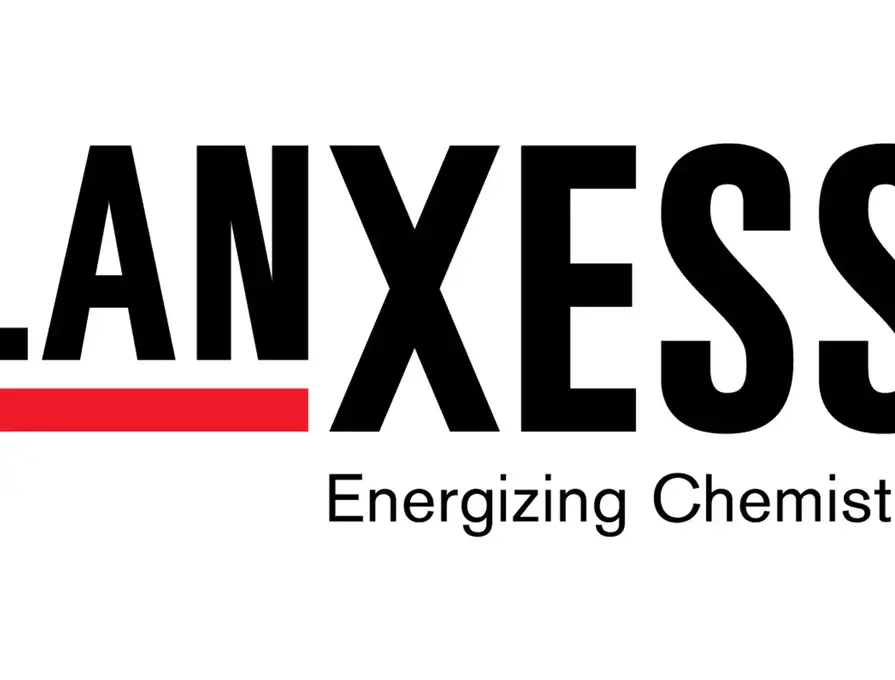 black lanxess logo