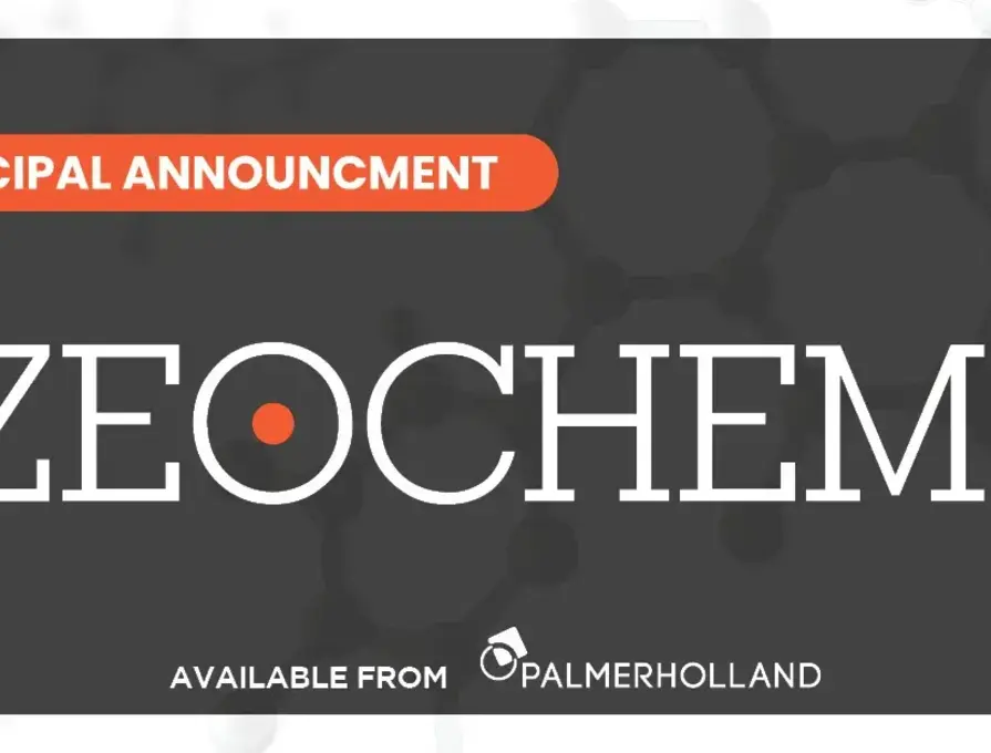 zeochem announced as Palmer Holland principal