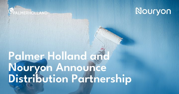 Palmer Holland and Nouryon have signed a distribution agreement, appointing Palmer Holland as national distributor of Nouryon’s non-ionic cellulose ethers across the United States for the coatings market.